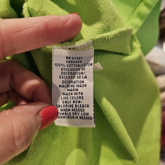 Ralph Lauren Men's Green Polo Shirt Size 2XB - Picture 5 of 5